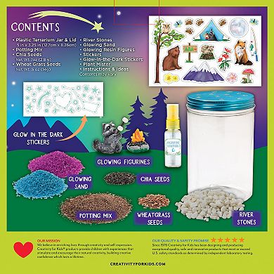 Creativity For Kids Grow n' Glow Terrarium
