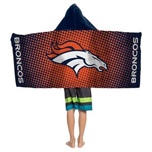 Youth Denver Broncos Hooded Beach Towel