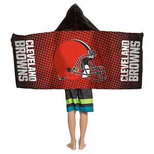 Youth Cleveland Browns Hooded Beach Towel