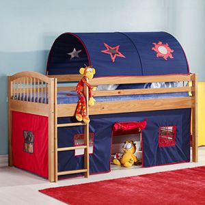 Bolton Addison Junior Blue Playhouse Loft Bed