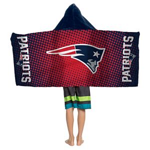 Youth New England Patriots Hooded Beach Towel