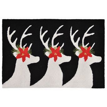 Liora Manne Frontporch Reindeer Indoor Outdoor Rug