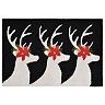 Liora Manne Frontporch Reindeer Indoor Outdoor Rug 