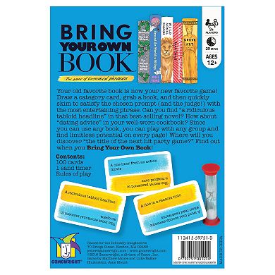 Bring Your Own Book Game by Gamewright