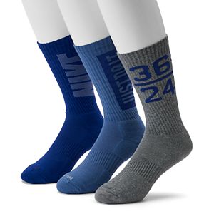 Men's Nike 3-pack Dri-Fit Fly V4 Crew Socks