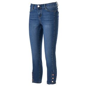 Women's Juicy Couture Button-Cuff Capri Jeans