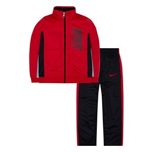 Boys 4-7 Nike Colorblocked Tricot Track Jacket & Pants Set
