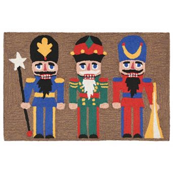 Liora Manne Frontporch Nutcracker Indoor Outdoor Rug