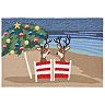Liora Manne Frontporch Coastal Christmas Indoor Outdoor Rug 