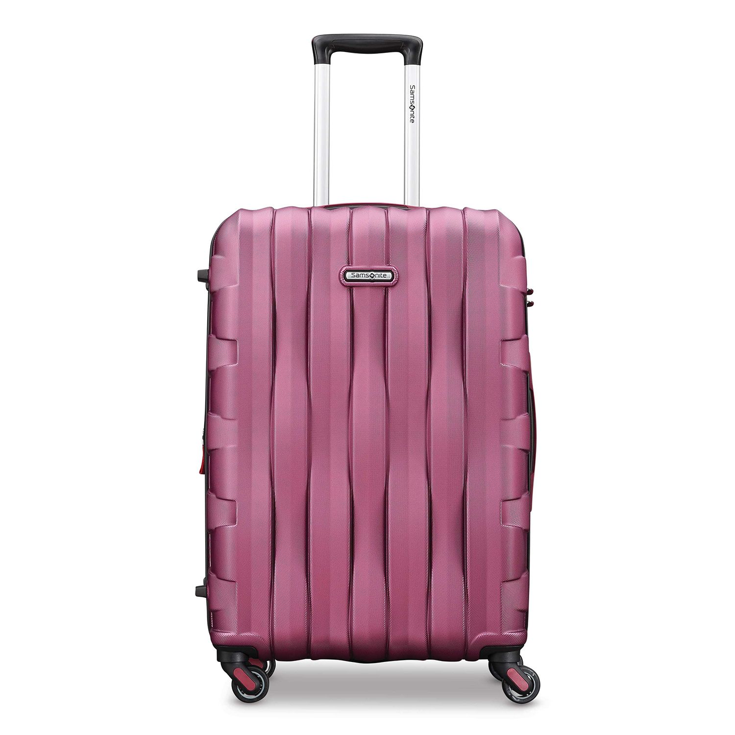 samsonite pink luggage