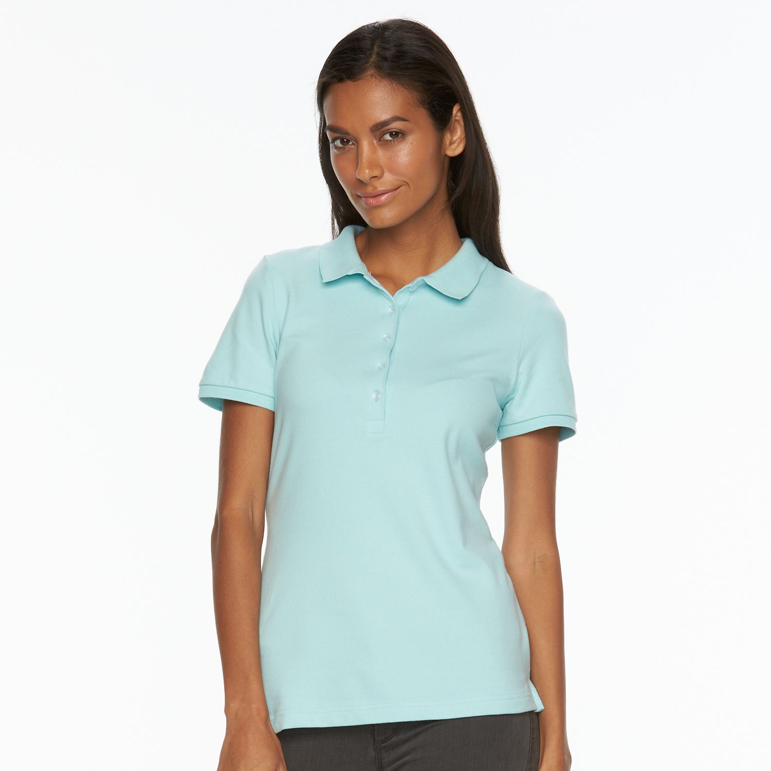 croft and barrow polo shirts for womens