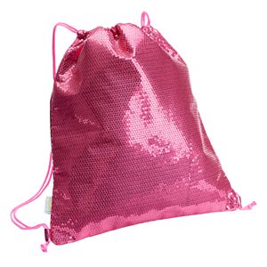Girls 4-16 Capelli Sequin Drawstring Backpack