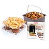 NuWave Brio Gourmet Accessory Kit for 3-qt. & 4.5-qt. Air Fryer As Seen on TV