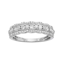 Simply Vera Vera Wang 14k White Gold 1 1/4 Carat T.W. Diamond