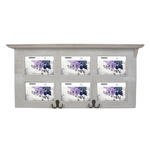 SONOMA Goods for Life® 6-Opening Key Hook Collage Frame
