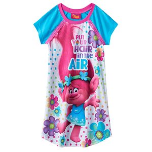 Girls 4-12 DreamWorks Trolls Poppy 