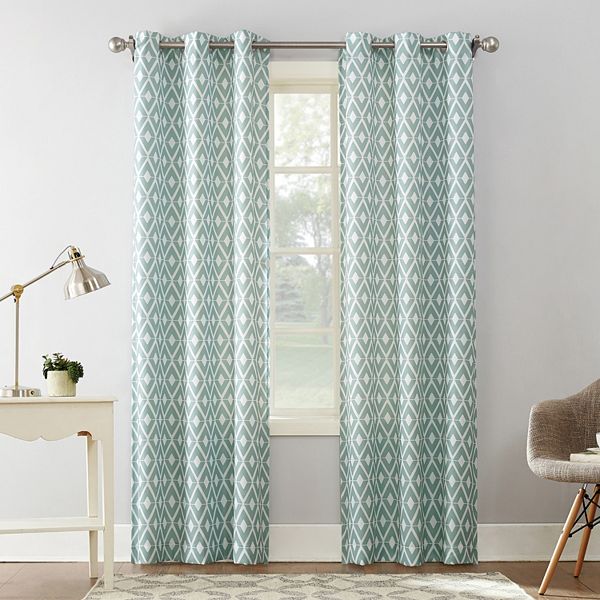 The Big One® 2pack Geometric Decorative Window Curtains