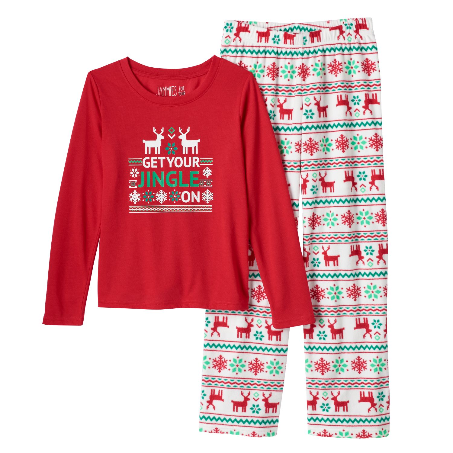 kohls jingle all the way pajamas