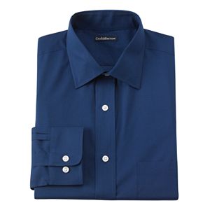 Men's Croft & Barrow庐 Fitted Solid Broadcloth Dress Shirt