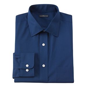 Men's Croft & Barrow庐 Fitted Solid Broadcloth Dress Shirt