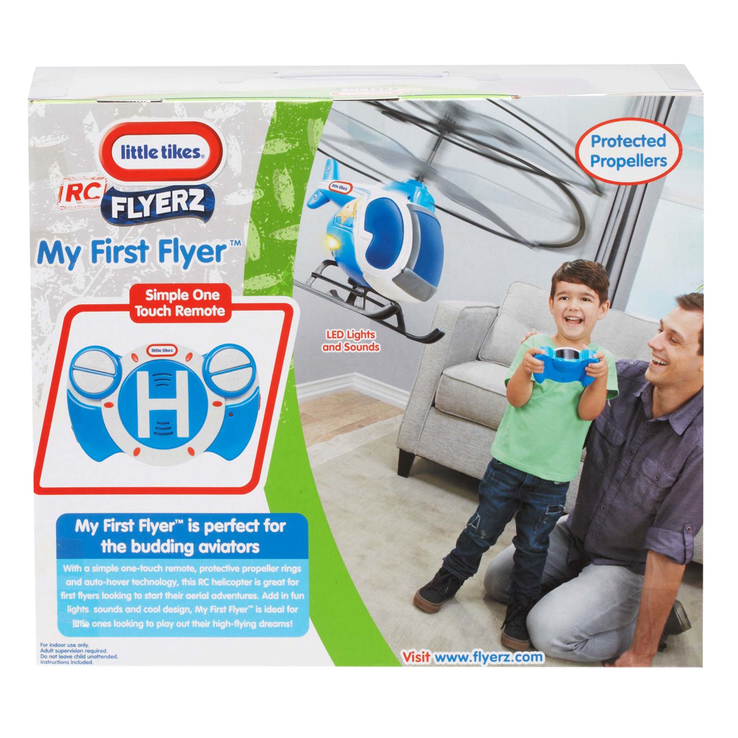 little tikes my first flyer remote control helicopter