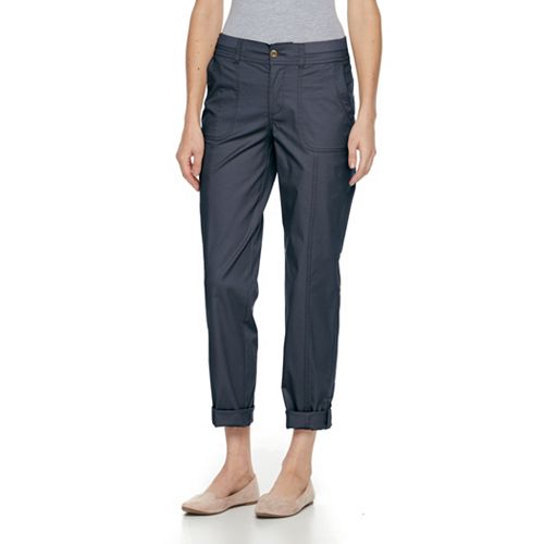 Women's Croft & Barrow® Twill Convertible Pants