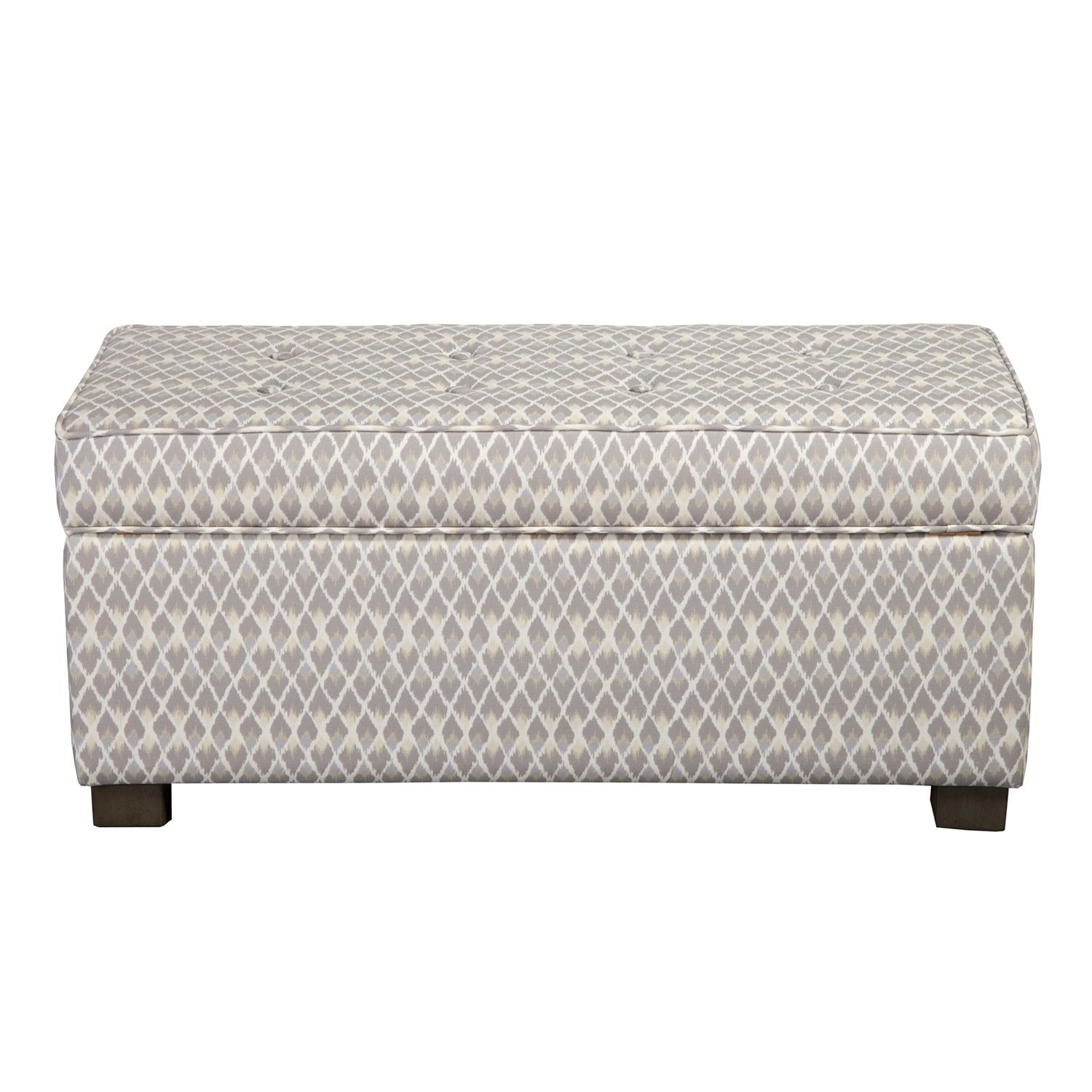 Image for HomePop Printed Storage Ottoman at Kohl's.