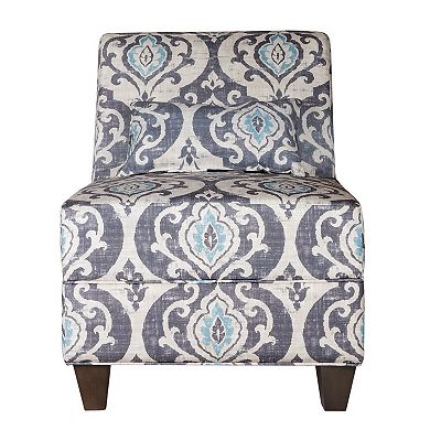 HomePop Accent Chair & Throw Pillow 2-piece Set