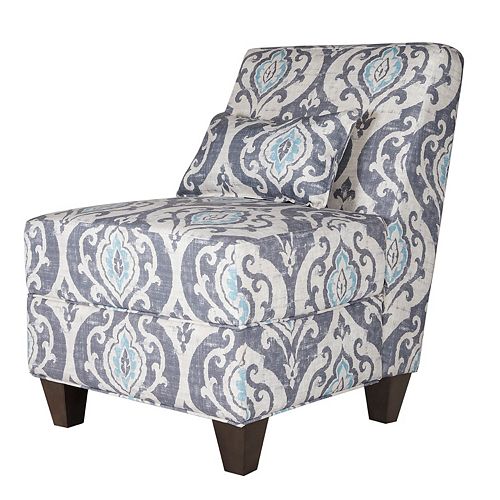 HomePop Accent Chair & Throw Pillow 2-piece Set