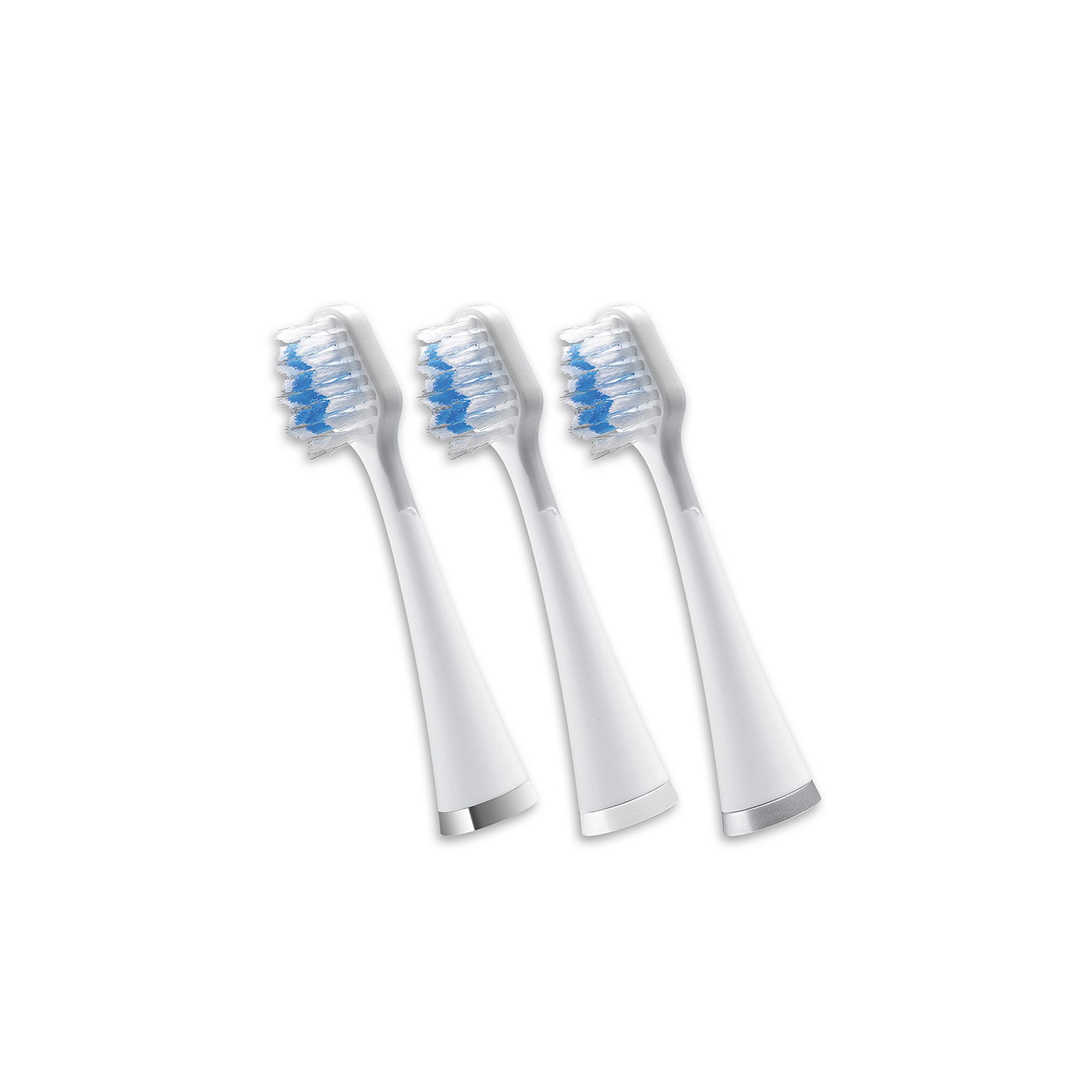 Waterpik White Triple Sonic Complete Care 5.0 Replacement Brush Heads, Mult