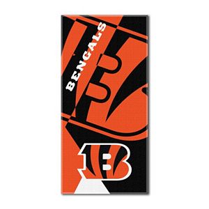Cincinnati Bengals Puzzle Oversize Beach Towel by Northwest