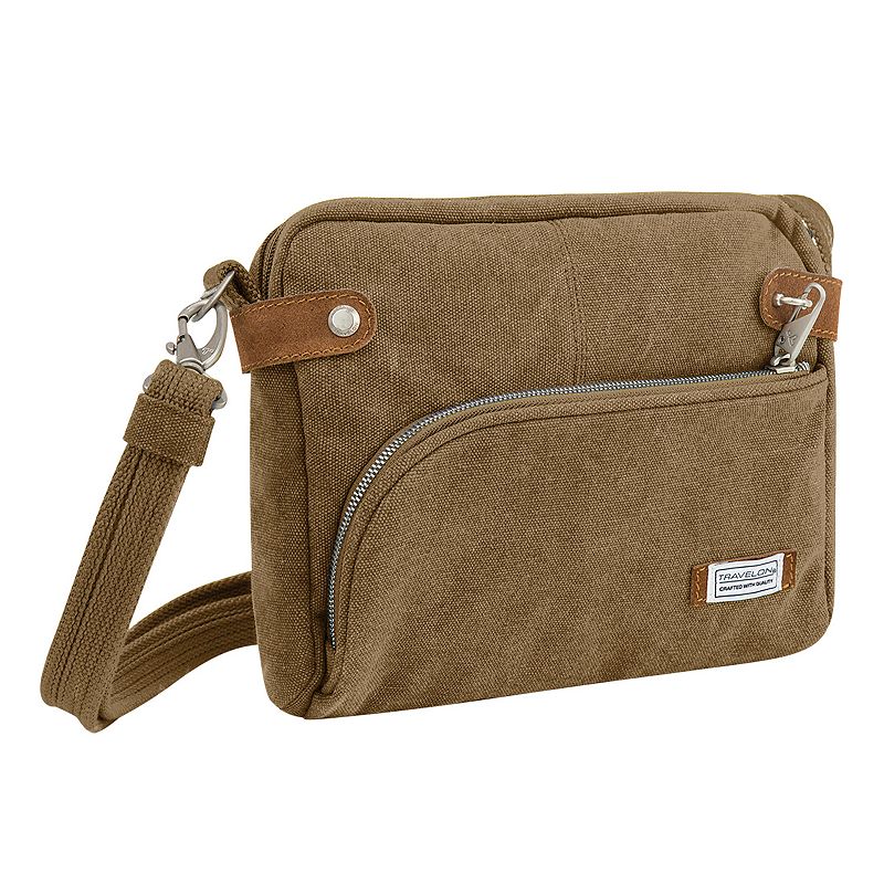 UPC 025732034246 product image for Travelon Anti-Theft Heritage RFID-Blocking Crossbody Bag, Natural | upcitemdb.com