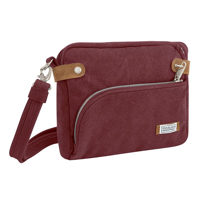 UPC 025732034253 product image for Travelon Anti-Theft Heritage Rfid-Blocking Crossbody Bag, Women's, Dark Red | upcitemdb.com