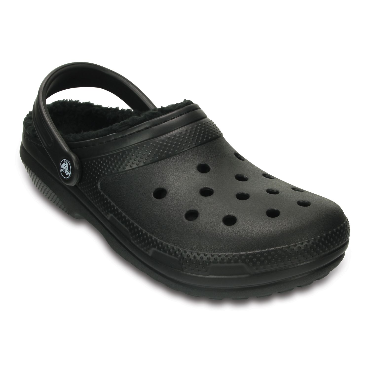 grey winter crocs