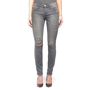 Women's Rock & Republic® Kashmiere Gray Ripped Denim Leggings