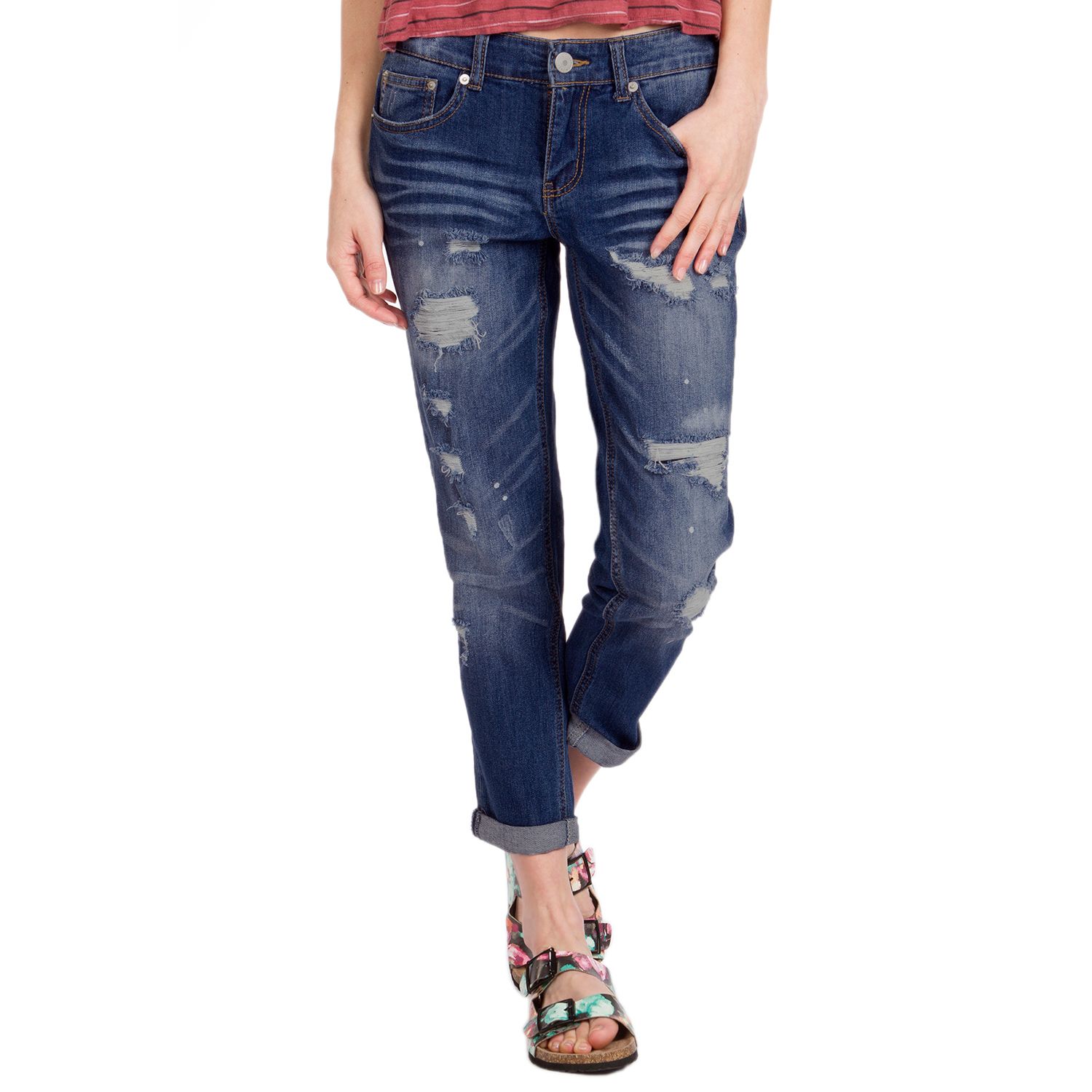 juniors boyfriend jeans