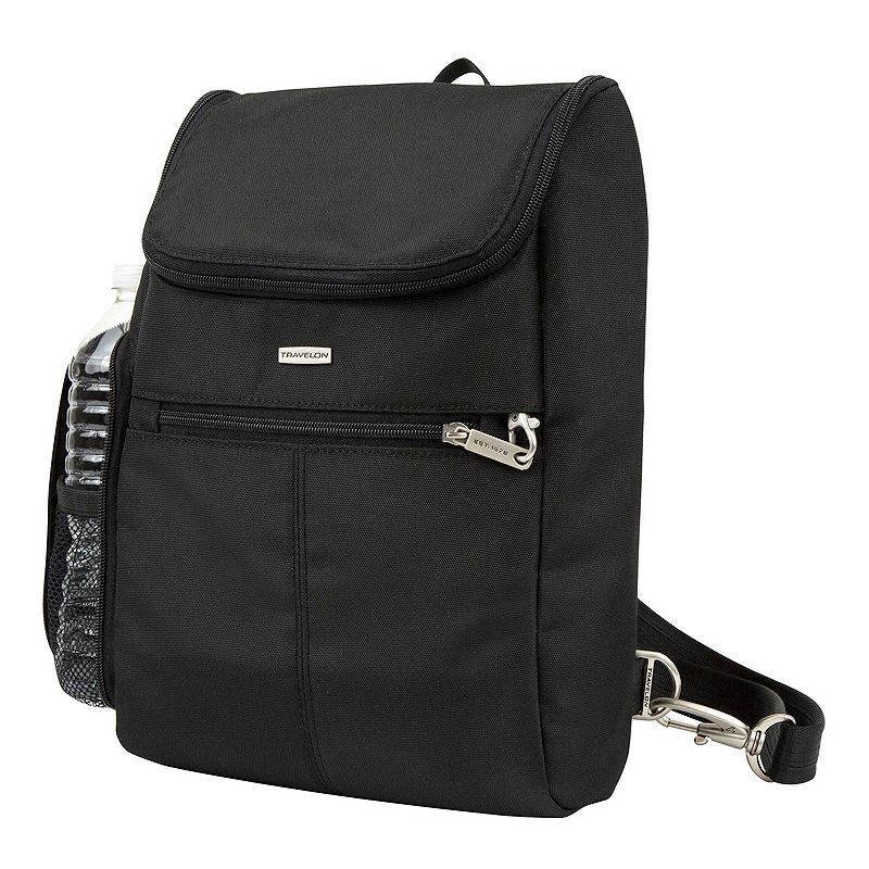 Travelon Anti-Theft Classic Convertible Shoulder Bag, Black