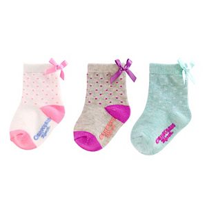 Baby Girl / Toddler Girl OshKosh B'gosh® 3-pk. Print Bow Socks