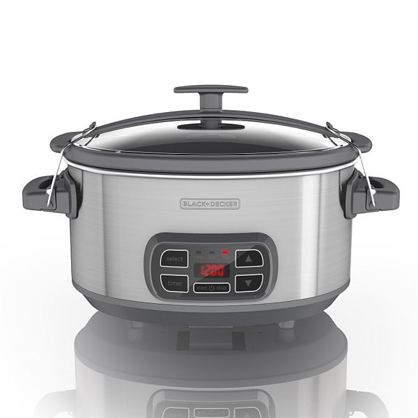  Crock-Pot 7 Quart Portable Programmable Slow Cooker