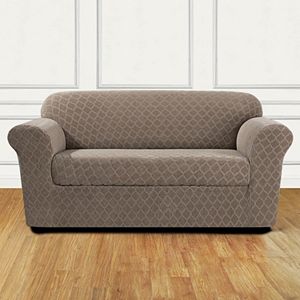 Sure Fit Marrakesh 2-piece Stretch Loveseat Slipcover