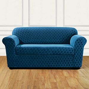 Sure Fit Marrakesh 2-piece Stretch Loveseat Slipcover