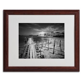 Trademark Fine Art Reach Framed Wall Art