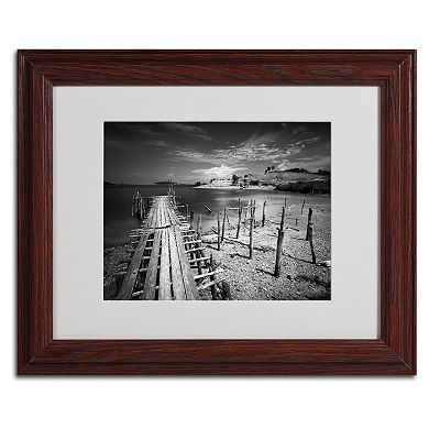 Trademark Fine Art Reach Framed Wall Art