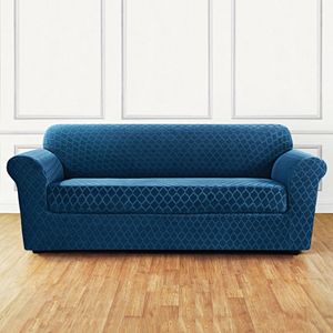 Sure Fit Marrakesh 2-piece Stretch Sofa Slipcover