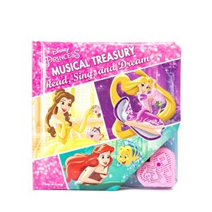 Disney Princess Musical Treasury Read, Sing & Dream Play-a-Song Book