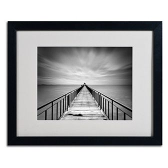 Trademark Fine Art Withstand Black Framed Wall Art