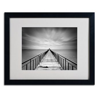 Trademark Fine Art Withstand Black Framed Wall Art