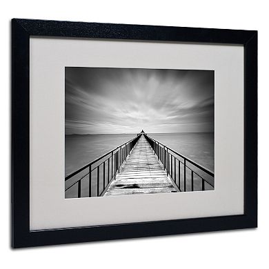 Trademark Fine Art Withstand Black Framed Wall Art