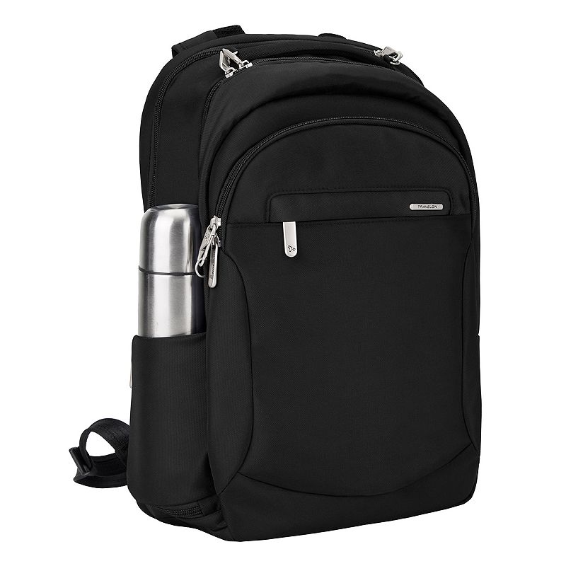 Travelon Anti-Theft Classic 15.6-inch Laptop Backpack, Black