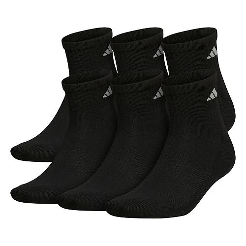 Men's adidas 6pack climalite Cushioned Performance Quarter Socks